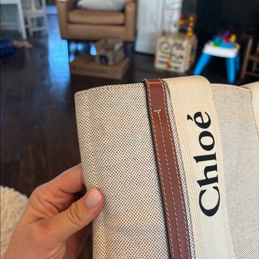 Chloe woody tote medium - Picture 7 of 9